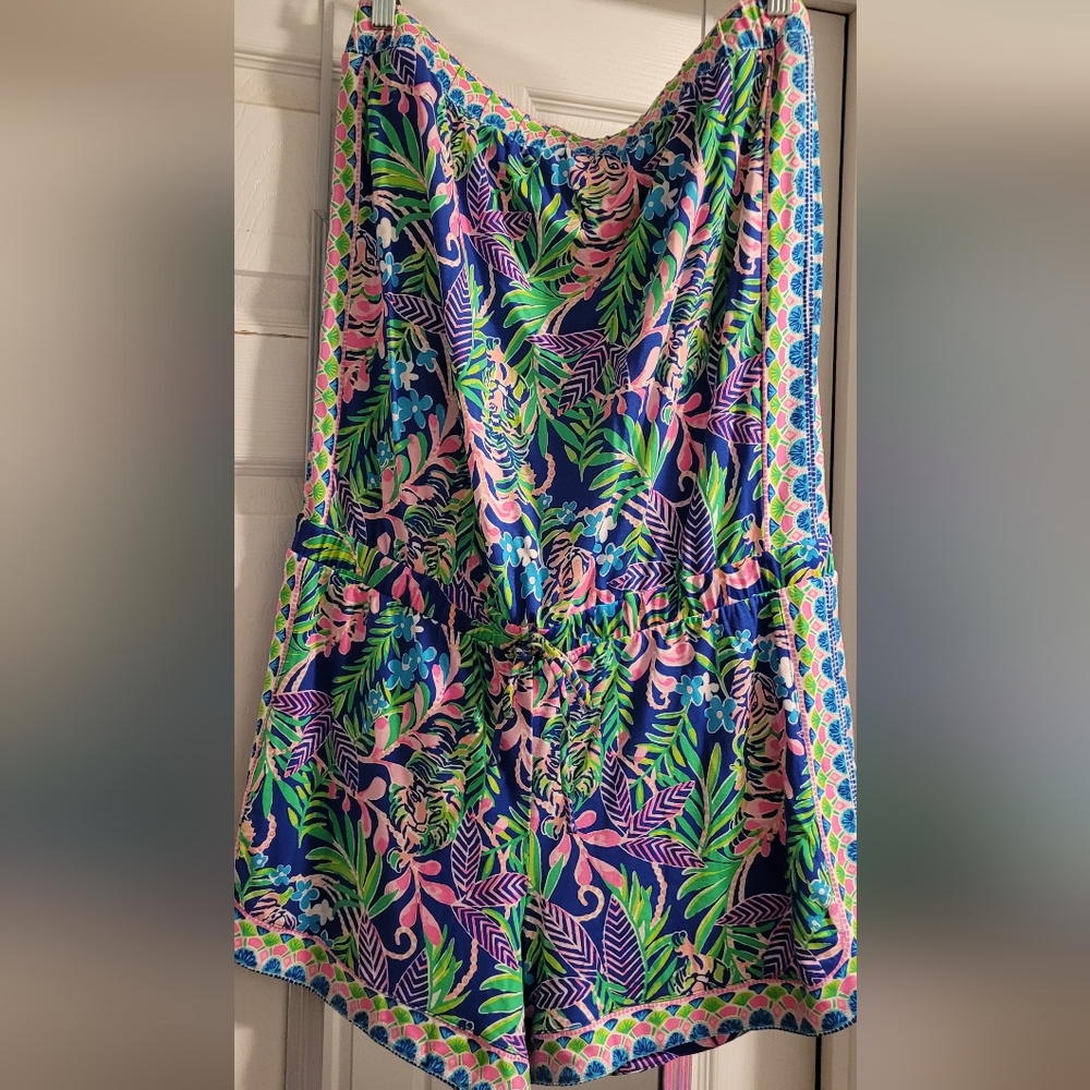 Lilly Pulitzer Rikki Romper How you like me Prowl
